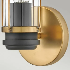 Cheap HINKLEY Applique murale pour salle de bain Masthead, laiton, à 1 lampe, hauteur 35 cm
