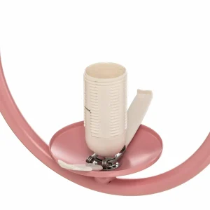 Outlet Jupiter Applique murale Samba, à 1 lampe, rose/blanc