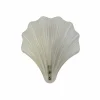 Cheap Searchlight Applique murale Shell, blanc satiné, forme de coquillage, verre, IP44