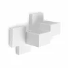 New TECNICO by Sforzin Applique murale Side, 38,5 cm de large, blanc, plâtre, GX53