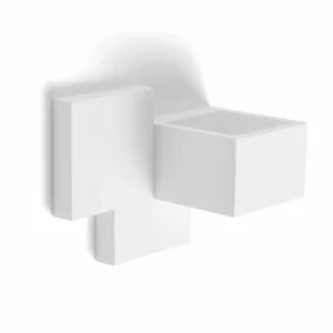 Online TECNICO by Sforzin Applique murale Side, 22 cm de large, blanc, plâtre, GX53