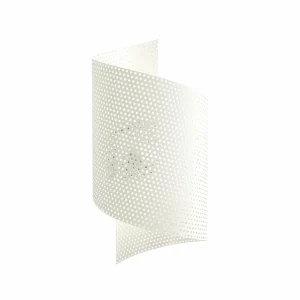Shop EMIBIG LIGHTING Applique murale Spiral, blanc, métal, G9, hauteur 29 cm