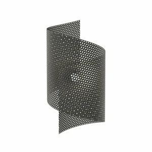 Cheap EMIBIG LIGHTING Applique murale Spiral, noir, métal, G9, hauteur 29 cm