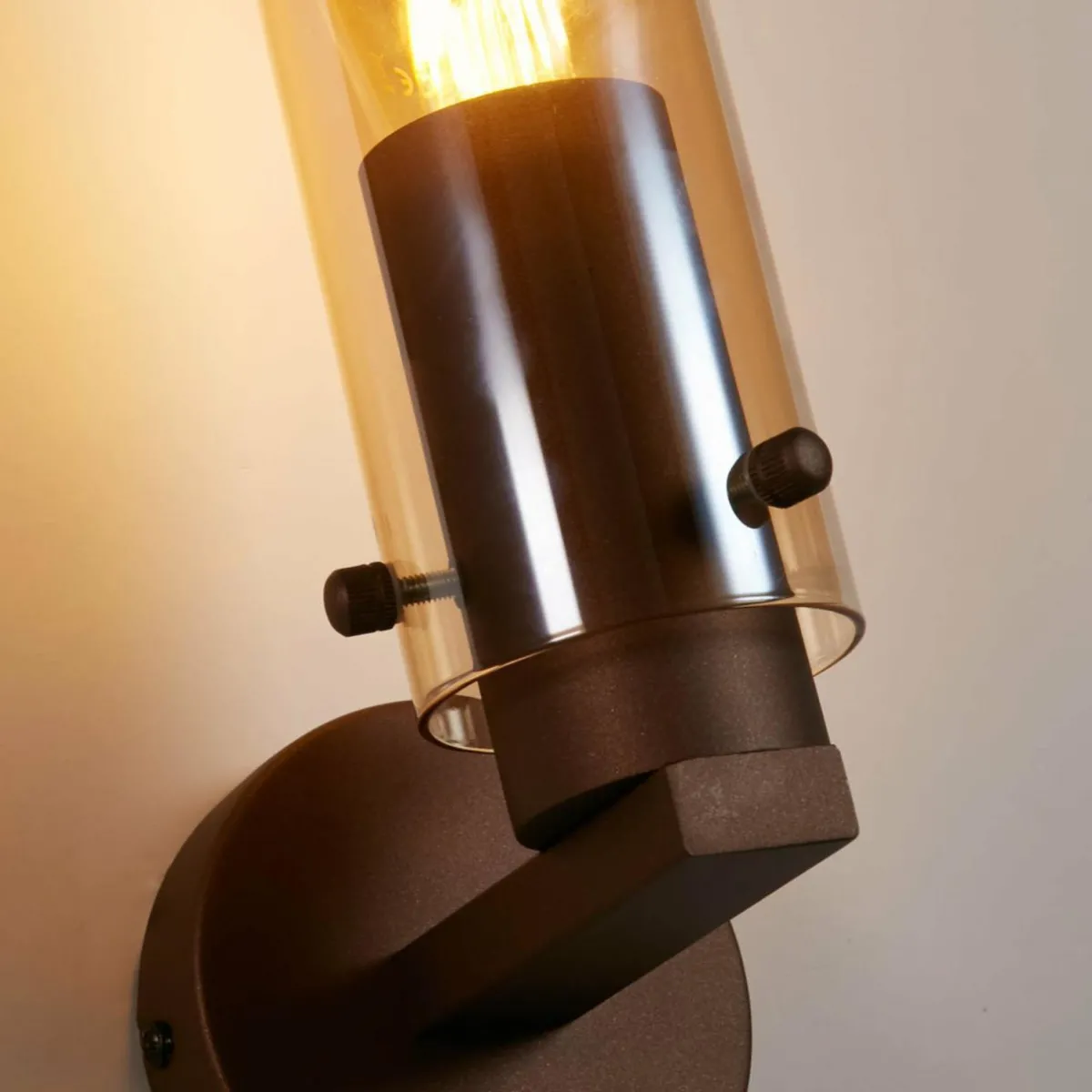 applique_murale_sweden_ii___lampe_acier_verre_e_1.webp Cheap Searchlight Applique murale Sweden II, à 1 lampe, acier, verre, E27