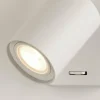 Cheap Searchlight Applique murale Switched, blanc, aluminium, interrupteur, GU10