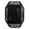 Outlet Searchlight Applique murale Wicker, à 2 lampes