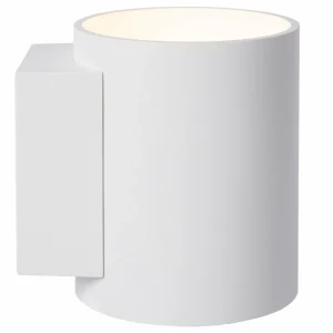 Flash Sale Lucide Applique murale Xera, blanc, Ø 8 cm, up/downlight, aluminium