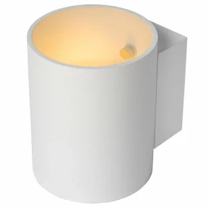 Flash Sale Lucide Applique murale Xera, blanc, Ø 8 cm, up/downlight, aluminium