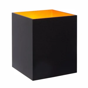 Hot Lucide Applique murale Xera, noir, 10 cm, up/downlight, aluminium