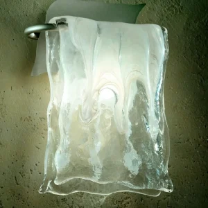 Best Sale Sil-Lux Applique MURANO verre aluminium