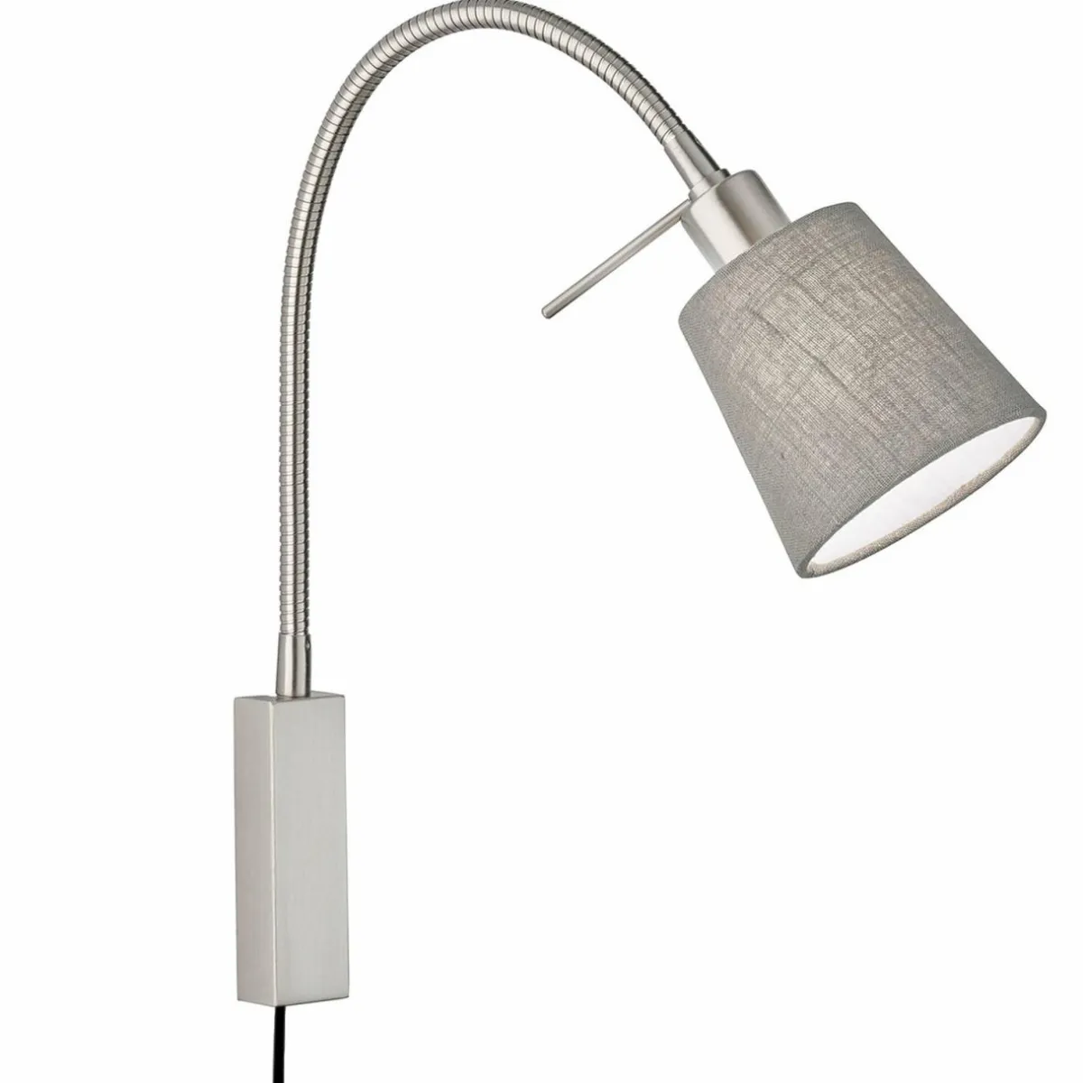 applique_nuage_en_lin_nickelgris_0.webp Best FISCHER & HONSEL Applique Nuage en lin, nickel/gris