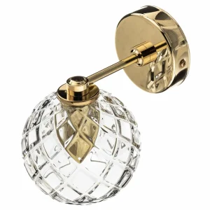 Flash Sale Argon Applique Odel avec abat-jour en verre décoré