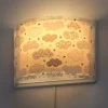 Discount Dalber Applique pour enfants Clouds en rose