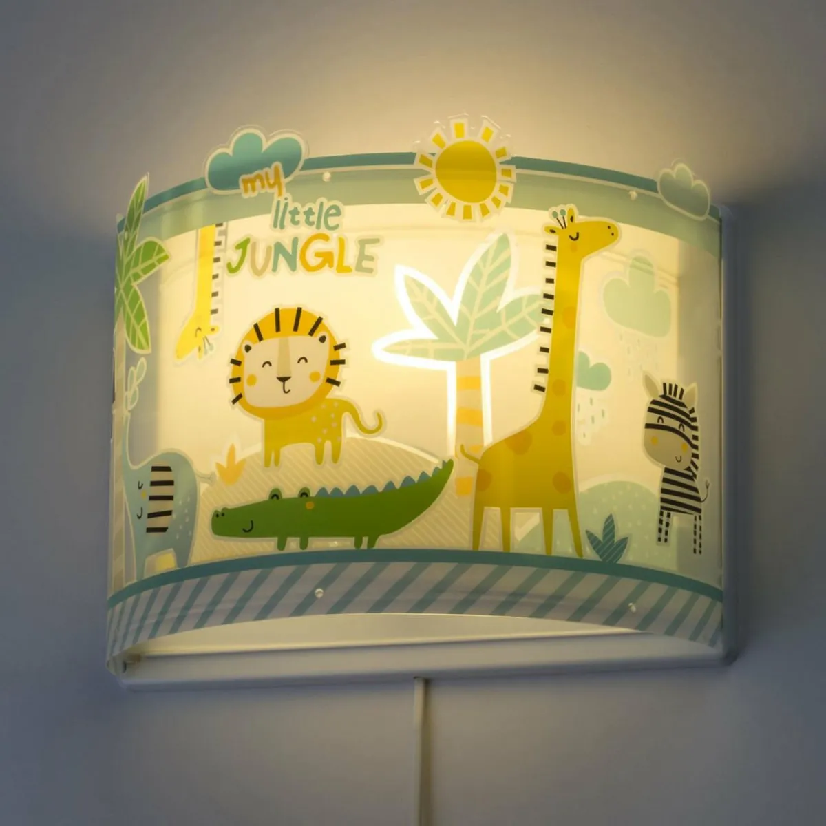 applique_pour_enfants_little_jungle_avec_prise_1.webp Clearance Dalber Applique pour enfants Little Jungle avec prise