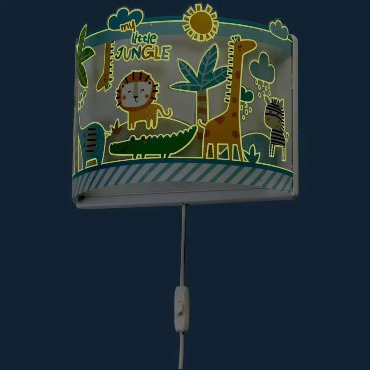 applique_pour_enfants_little_jungle_avec_prise_3.webp Clearance Dalber Applique pour enfants Little Jungle avec prise