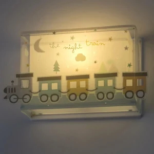 Sale Dalber Applique pour enfants The Night Train avec prise