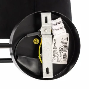 Outlet Euluna Applique Solo, cône, velours, noire/noire