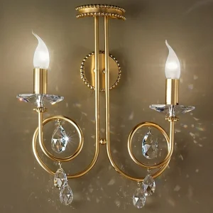 New ORION Applique VIOLETTA à 2 ampoules, doré
