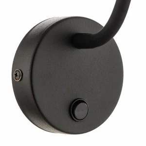 Fashion TK Lighting Applique Wire, noire/dorée