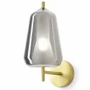 Sale miloox by Sforzin Applique X-Ray, petit abat-jour Ø14cm gris fumé