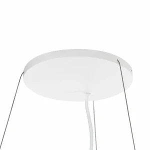 Best Arcchio Brinja suspension blanche 4 lampes ronde