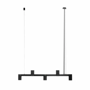 Cheap Arcchio Brinja suspension noire 5 lampes longue