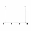 New Arcchio Brinja suspension noire 4 lampes longue