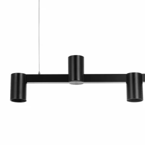 Cheap Arcchio Brinja suspension noire 5 lampes longue
