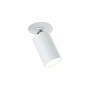Online Arcchio spot encastrable Davin, blanc, cylindre, Set de 3 pièces
