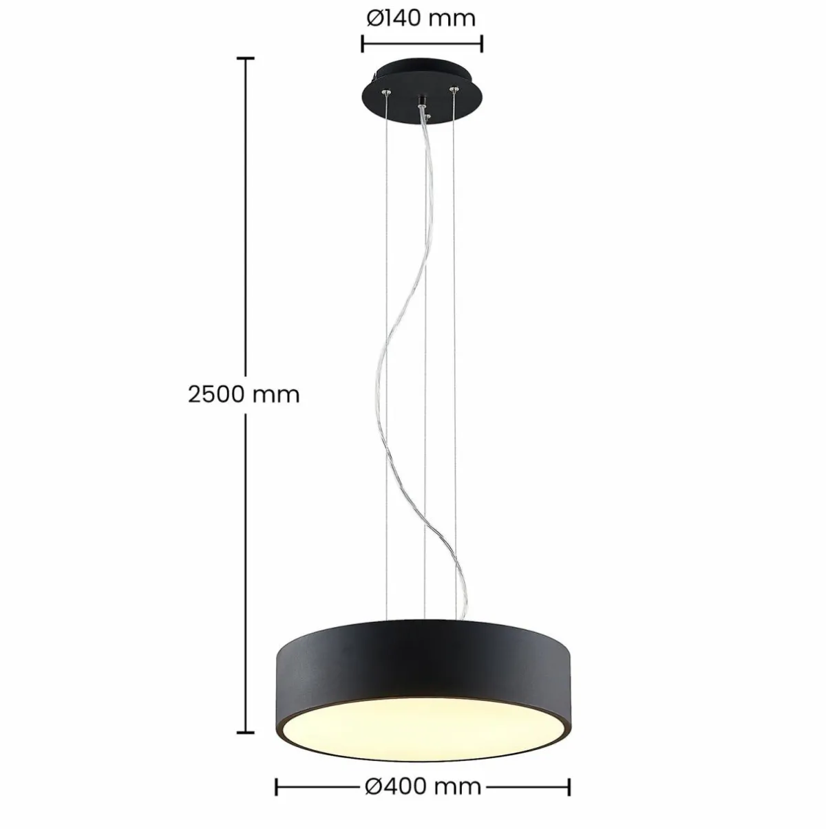 arcchio_suspension_led_noabelle_noir__cm_mtal_3.webp Hot Arcchio Suspension LED Noabelle, noir, 40 cm, métal