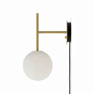 Discount Audo Copenhagen Audo applique murale TR Bulb Suspended, laiton, verre