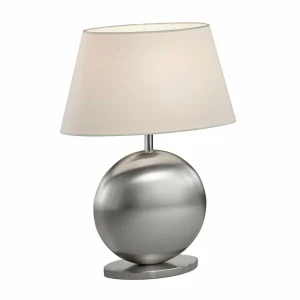 Sale BANKAMP Asolo lampe à poser blanche/nickel 41 cm