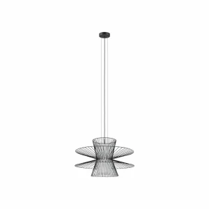 Cheap Beacon Lighting Beacon Suspension Dulverton Ø 80 cm noir métal verre