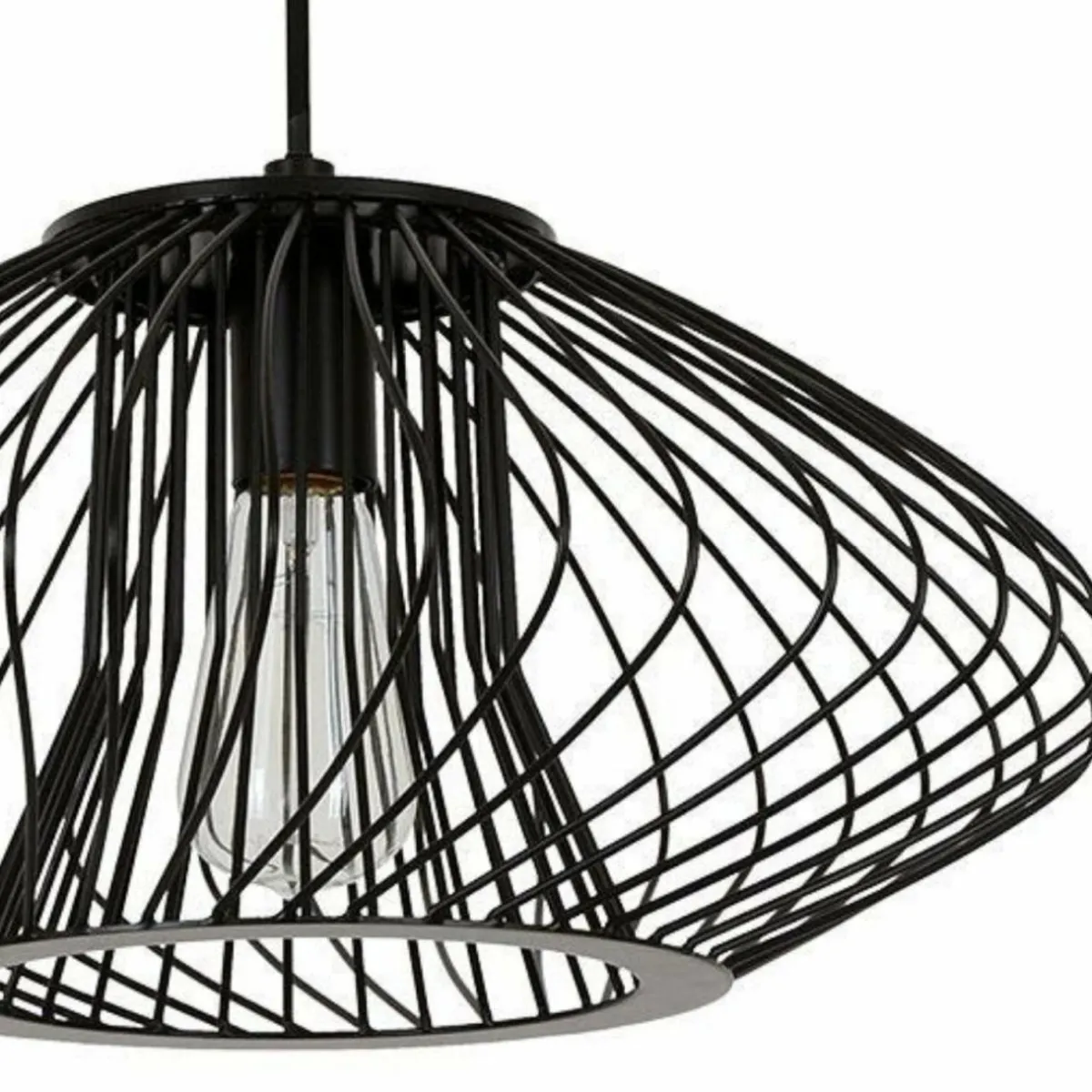 beacon_suspension_pheonix_squat_noir_mtal___cm_1.webp Online Beacon Lighting Beacon Suspension Pheonix Squat, noir, métal, Ø 45 cm