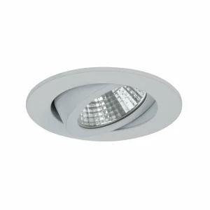 Best Sale BRUMBERG Spot encastrable LED Seven-R, 3.000 K, blanc mat, aluminium