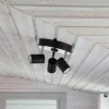 Flash Sale By Rydéns Correct spot pour plafond x3 noir mat