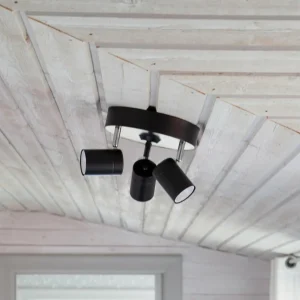 Flash Sale By Rydéns Correct spot pour plafond x3 noir mat