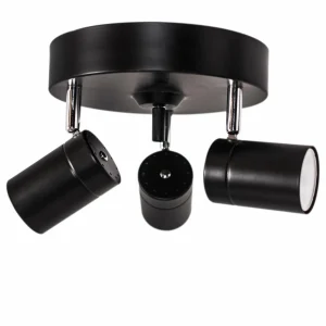 Flash Sale By Rydéns Correct spot pour plafond x3 noir mat