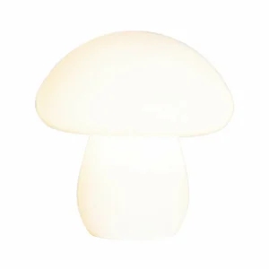 Cheap By Rydéns lampe à poser Mira Mushroom, blanc, verre, hauteur 30 cm