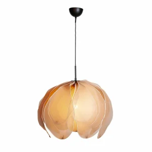 Cheap By Rydéns Lampe à suspendre Lou Lou, naturel, Ø 80 cm, tissu