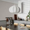 Flash Sale By Rydéns Suspension Ebba, blanc, Ø 60 cm, tissu, E14