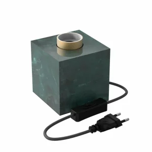 New Calex Square Marble lampe à poser, verte