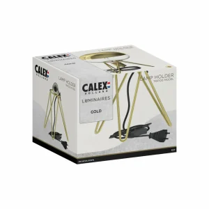 Discount Calex Tripod lampe à poser, dorée
