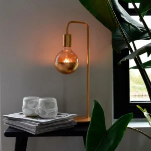 Cheap Calex U-Line lampe à poser, câble de 1,5 m, dorée