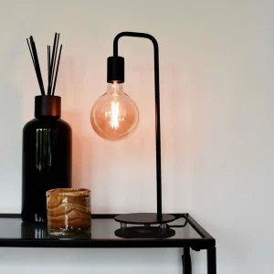 Flash Sale Calex U-Line lampe à poser, câble de 1,5 m, noire