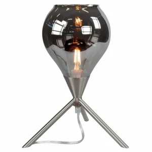Sale HighLight Cambio lampe à poser, nickel/smoke