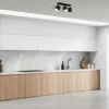 Sale Eko-Light Cloudy spot pour plafond à trois lampes noir