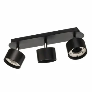 Sale Eko-Light Cloudy spot pour plafond à trois lampes noir