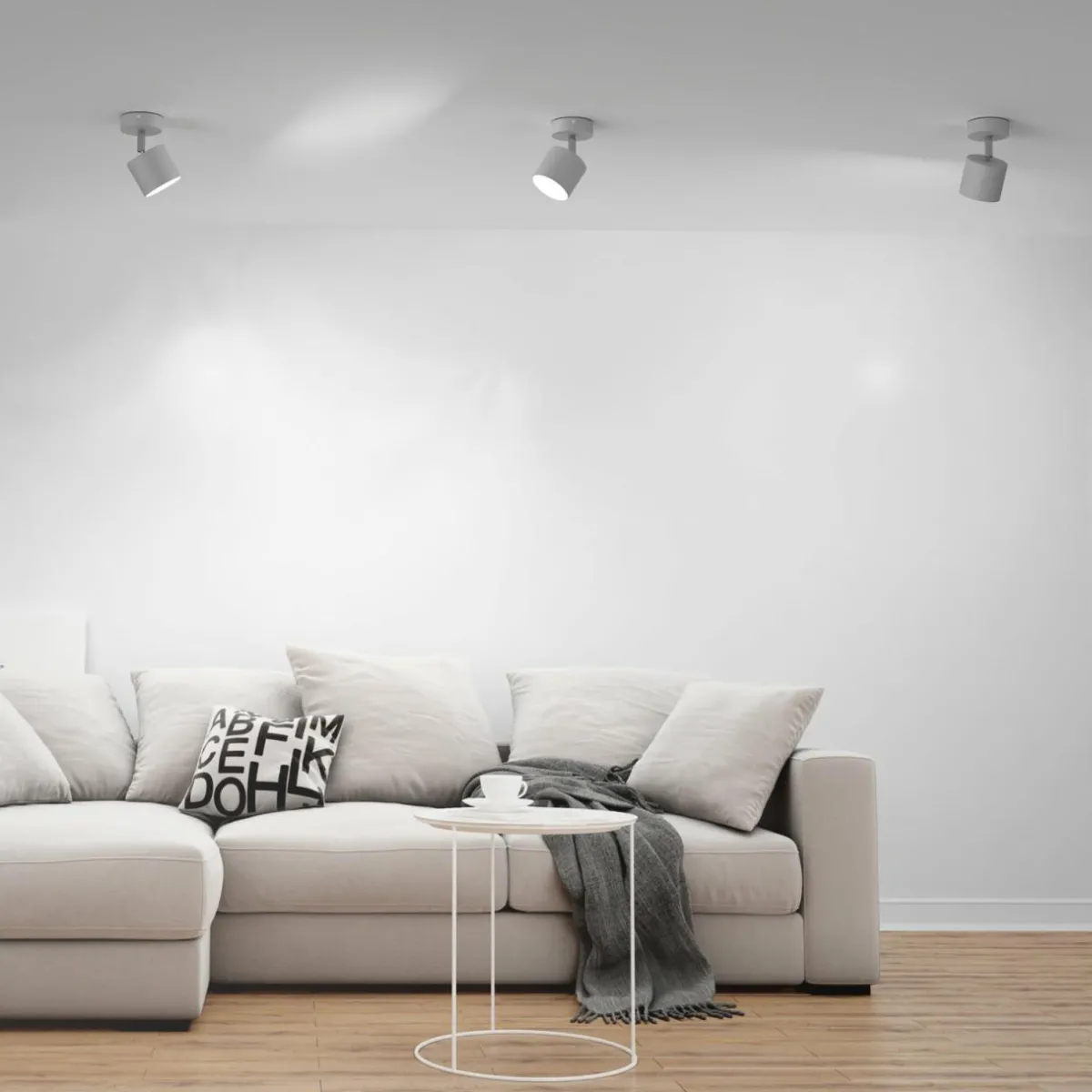 cloudy_spot_pour_plafond__une_lampe_blanc_6.webp Hot Eko-Light Cloudy spot pour plafond à une lampe blanc
