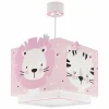 Fashion Dalber Baby Jungle suspension pour enfant, rose